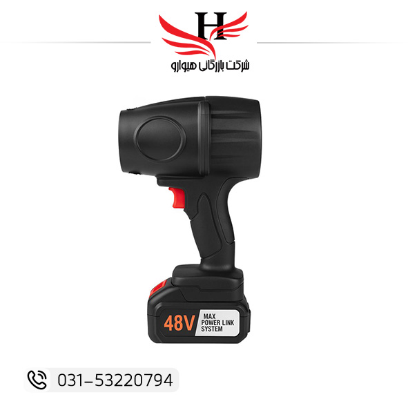 جت فن باتری VIOLENT3500 FAN-48V شارژی 48 ولت دمنده قوی مناسب نظافت خودرو و مصارف صنعتی عمده فروشی هیوارو